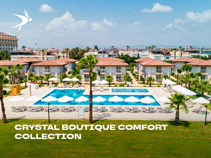 CRYSTAL BOUTIQUE COMFORT COLLECTION