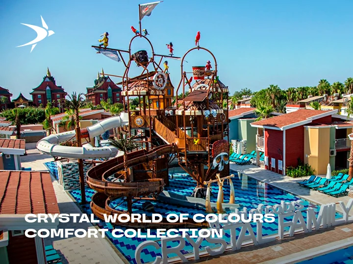 CRYSTAL WORLD OF COLOURS COMFORT COLLECTION